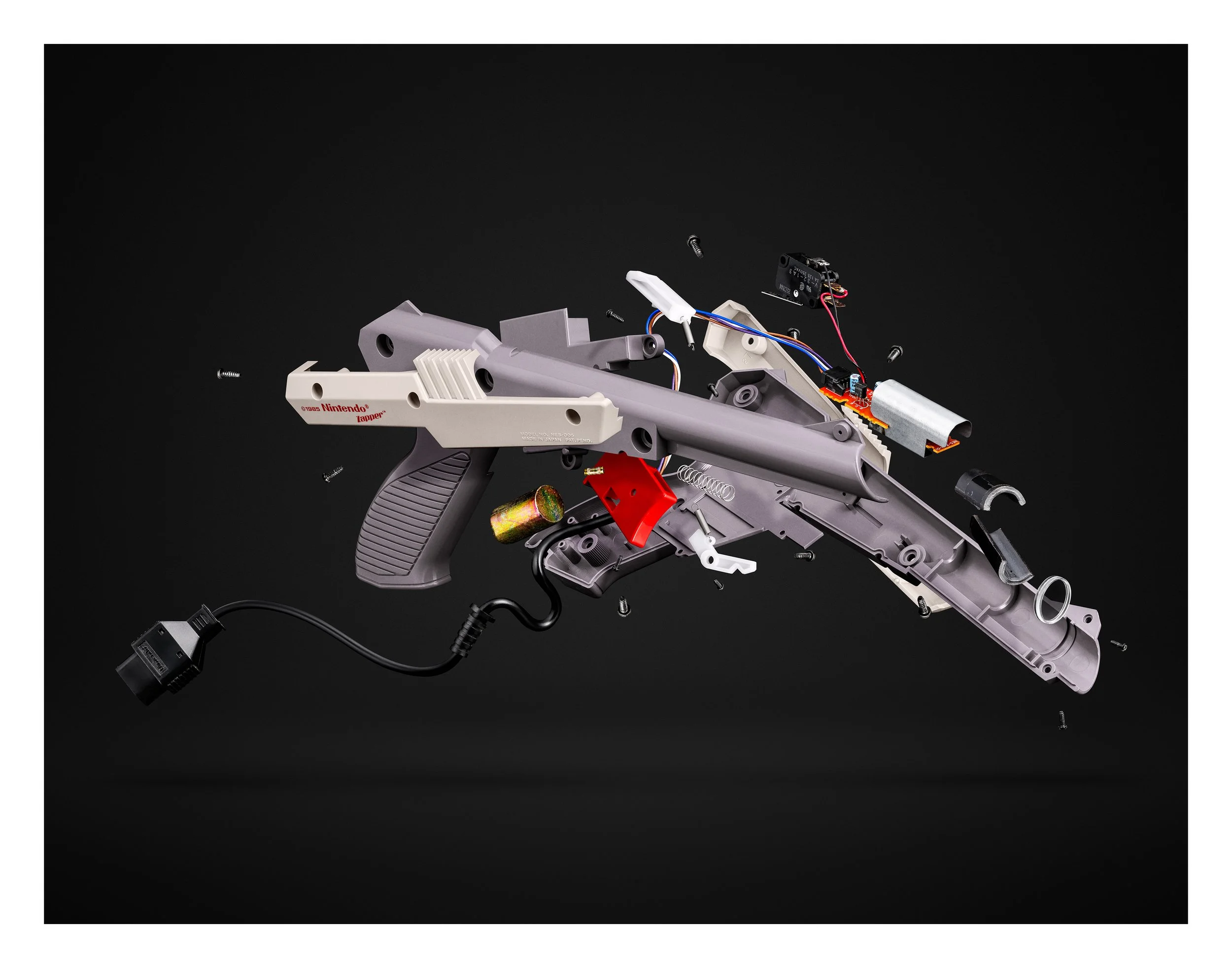 i am revolver - NES, Exploded View, Triptych
